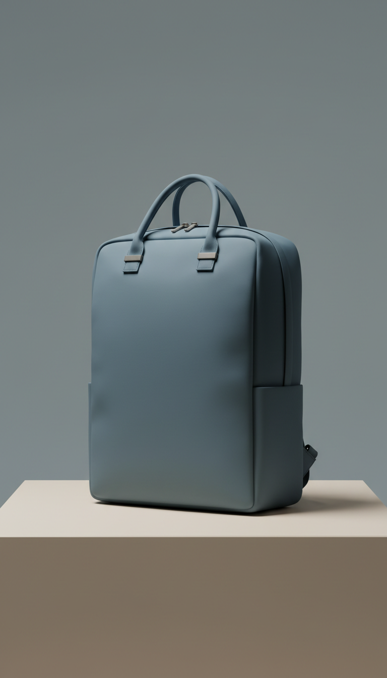 Minimalist Slate Commuter Backpack